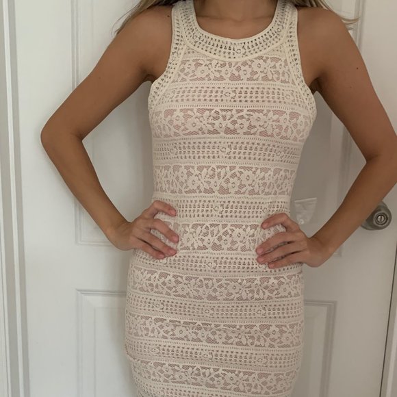 NWOT Urban Outfitters Kimchi Blue Lace Mini Dress - Picture 6 of 9